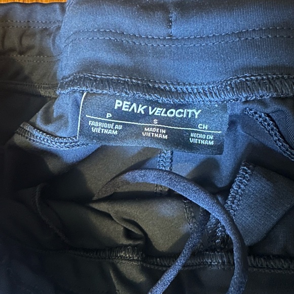 Peak Velocity Black Joggers Men’s Small - Picture 3 of 6